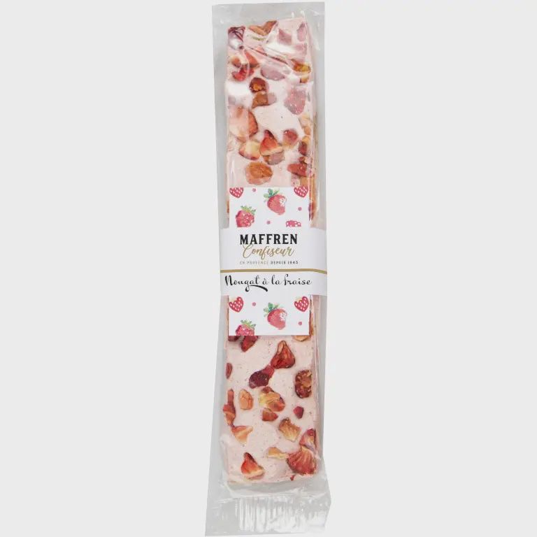 3.5oz Maffren "Nougat with Dried Strawberries"