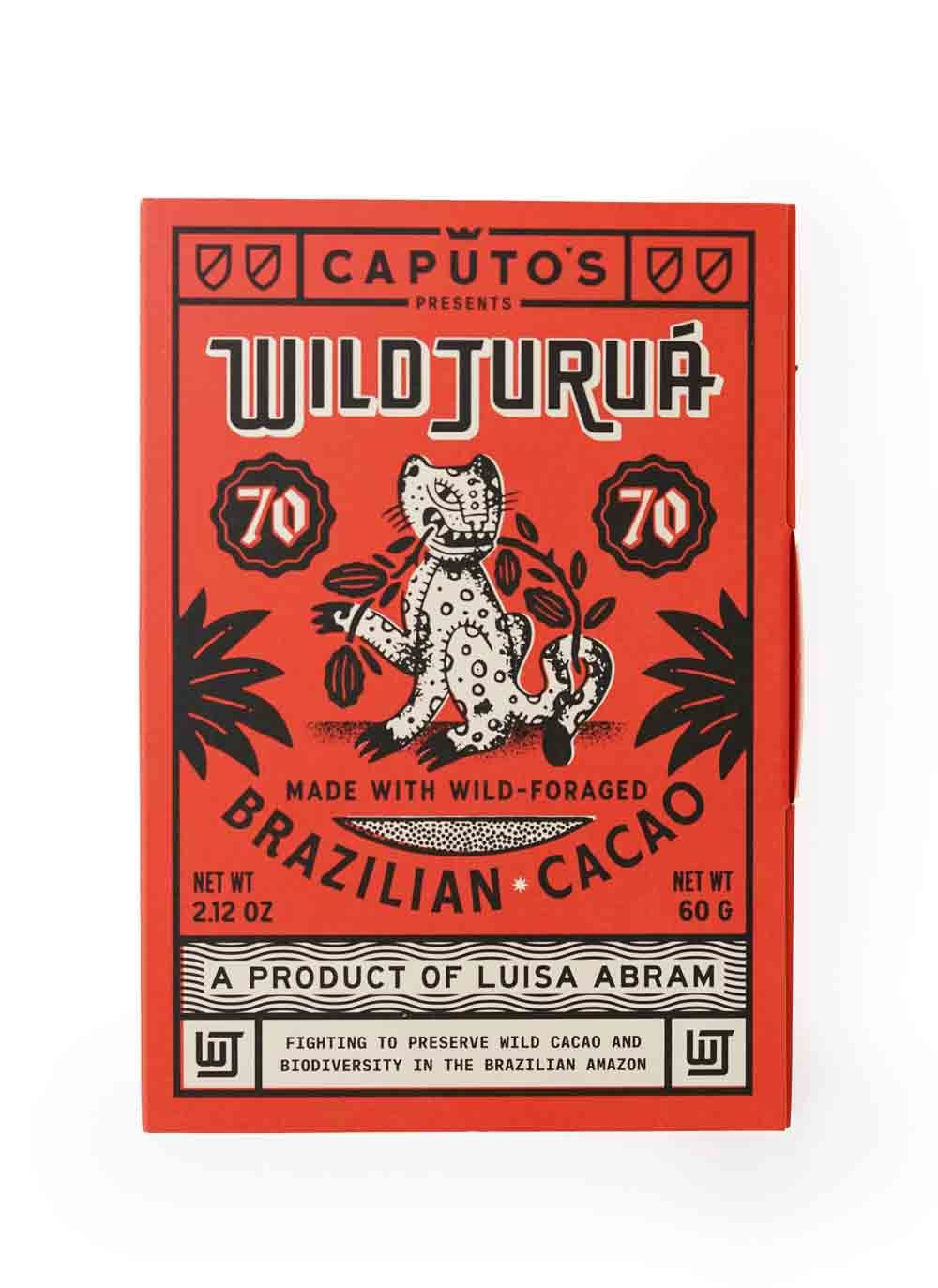 60g Caputo's "Wild Jurua 70%" Chocolate by Luisa Abram