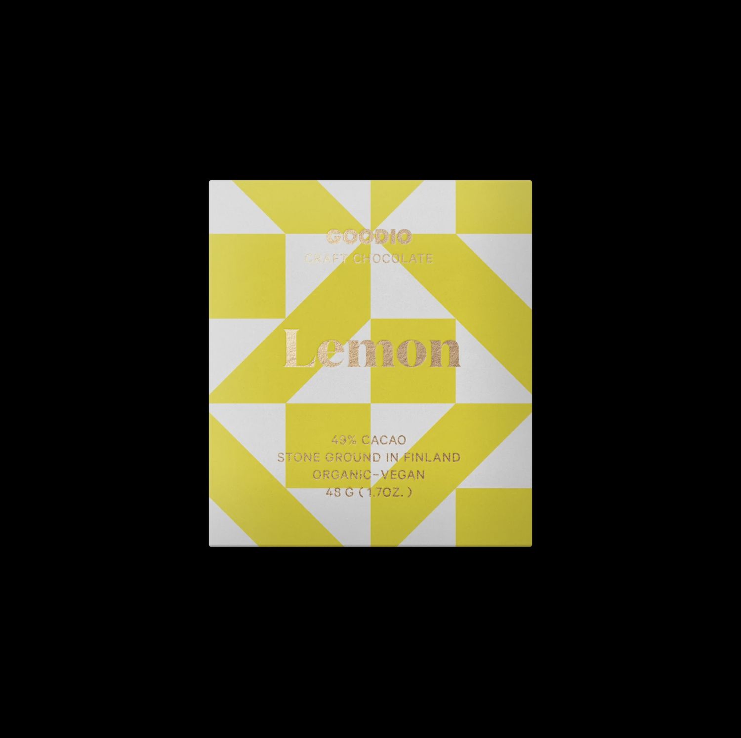 48g Goodio "Lemon 49%" Chocolate Bar