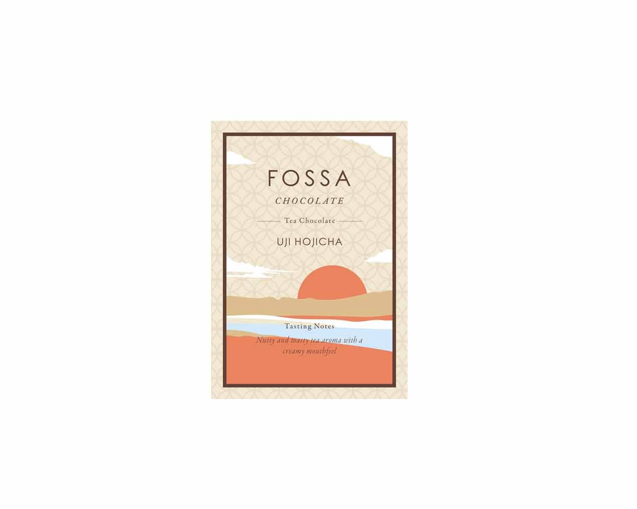 50g Fossa "Uji Houjicha Tea Chocolate (Limited Edition)" Chocolate Bar