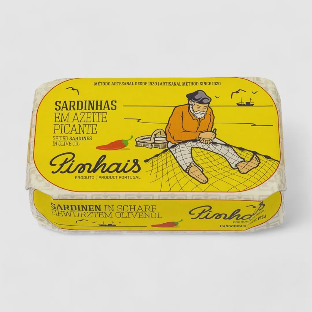 125g Pinhais "Spiced Sardines in Olive Oil"