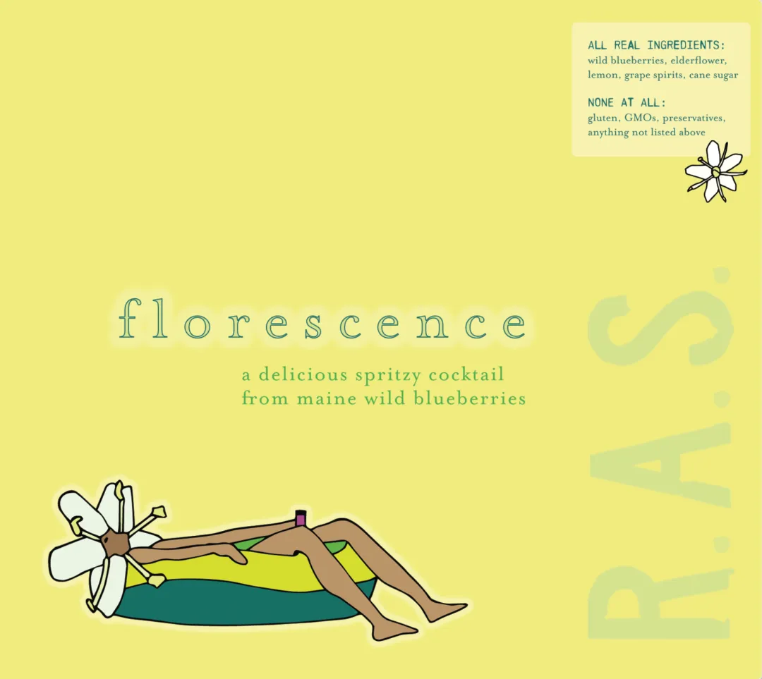 250mL-C RAS Florescence Sparkling Blueberry