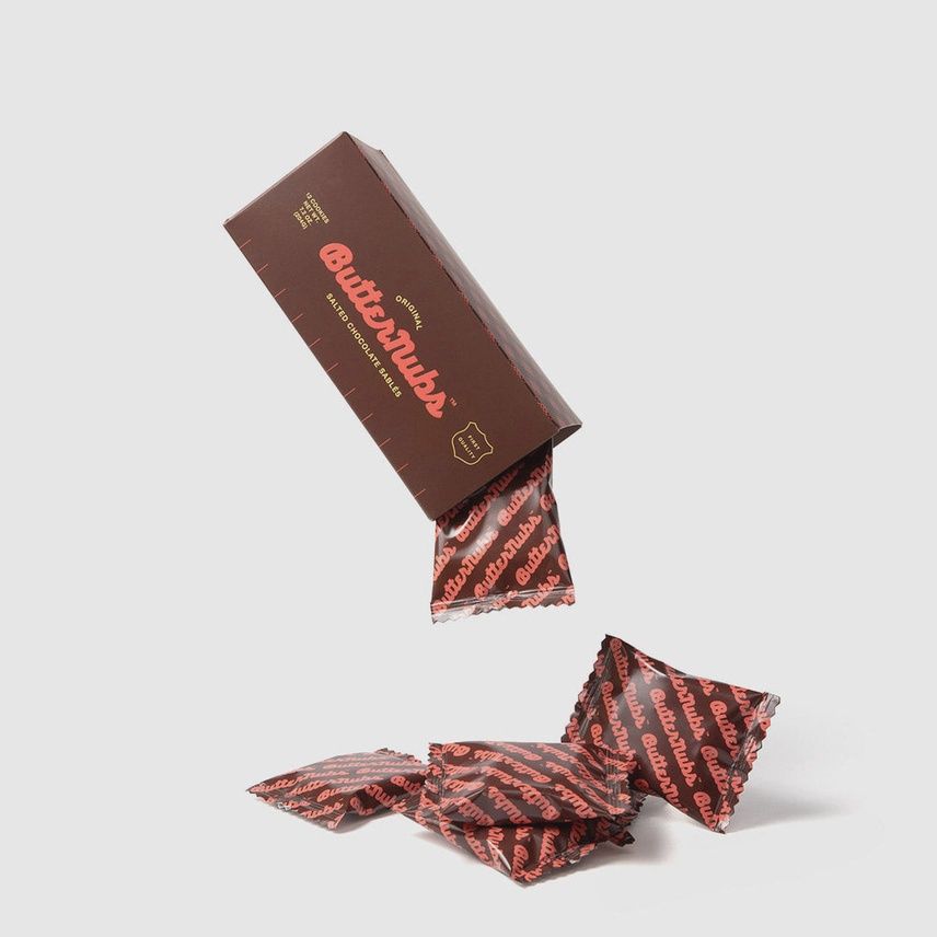 12pk Butternubs "Salted Chocolate" Sablé Cookies