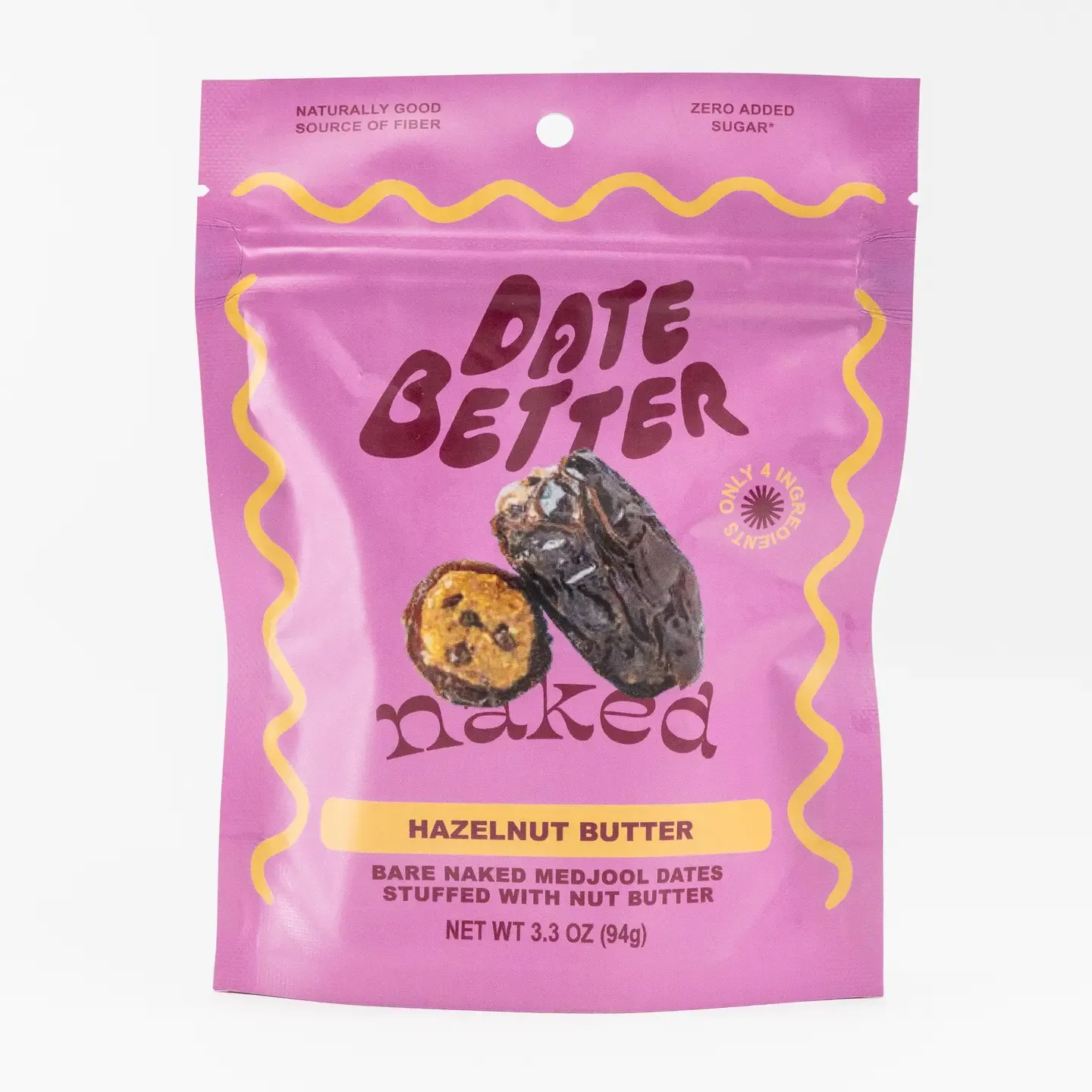 3.3oz Date Better "Naked Dates - Hazelnut Butter