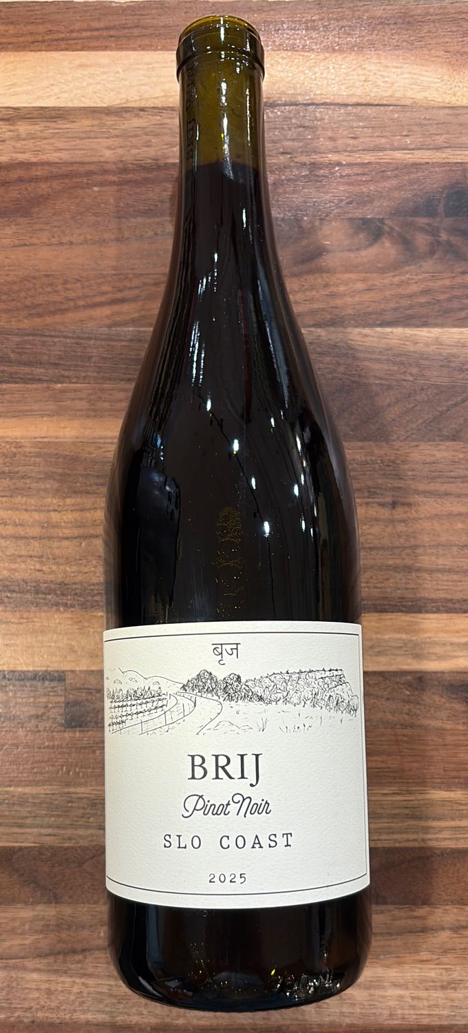 Brij Wines Pinot Noir SLO Coast 750mL