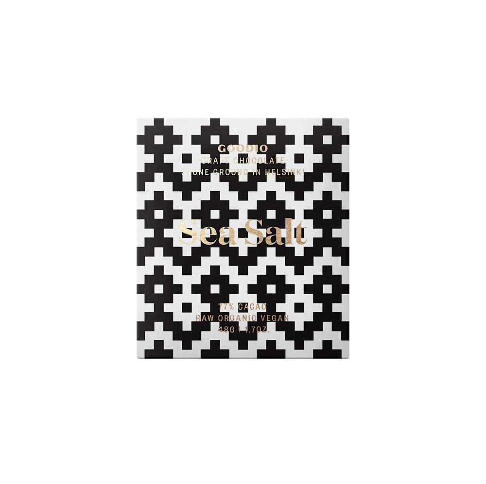 48g Goodio "Sea Salt 77%" Chocolate Bar