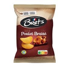 125g Brets "Roasted Chicken Flavor" chips