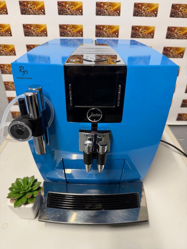 Refurbisched kaffeevolautomat Jura J9-3 (blau foliert)