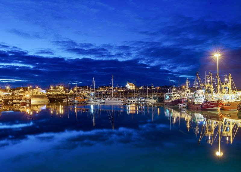 Kilmore Quay at night