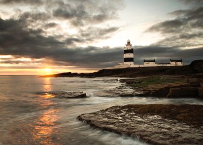 Hook Lighthouse at Sunset