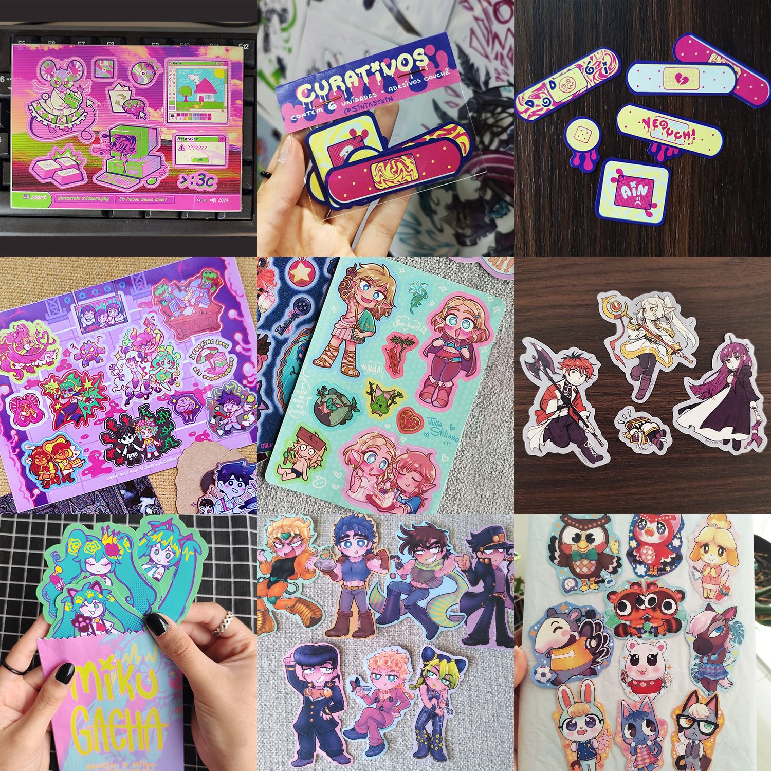 🆕⭐STICKER SHEETS and PACKS⭐