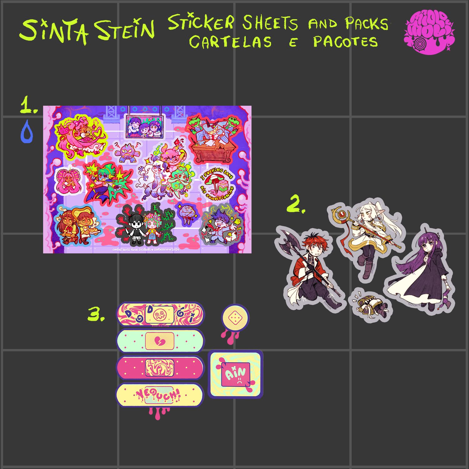 🆕⭐STICKER SHEETS and PACKS⭐