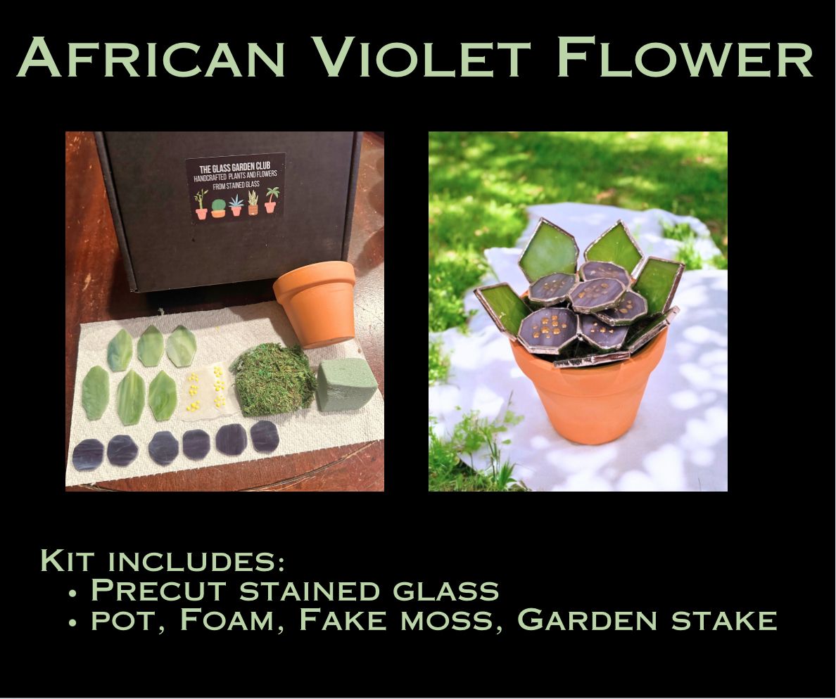 DIY African Violet Flower
