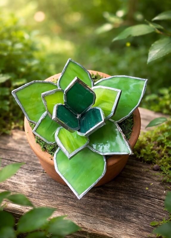 Succulent Tri Green Color