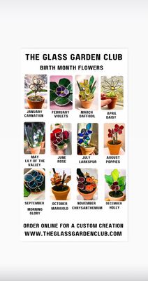 Birthday Month Flowers
