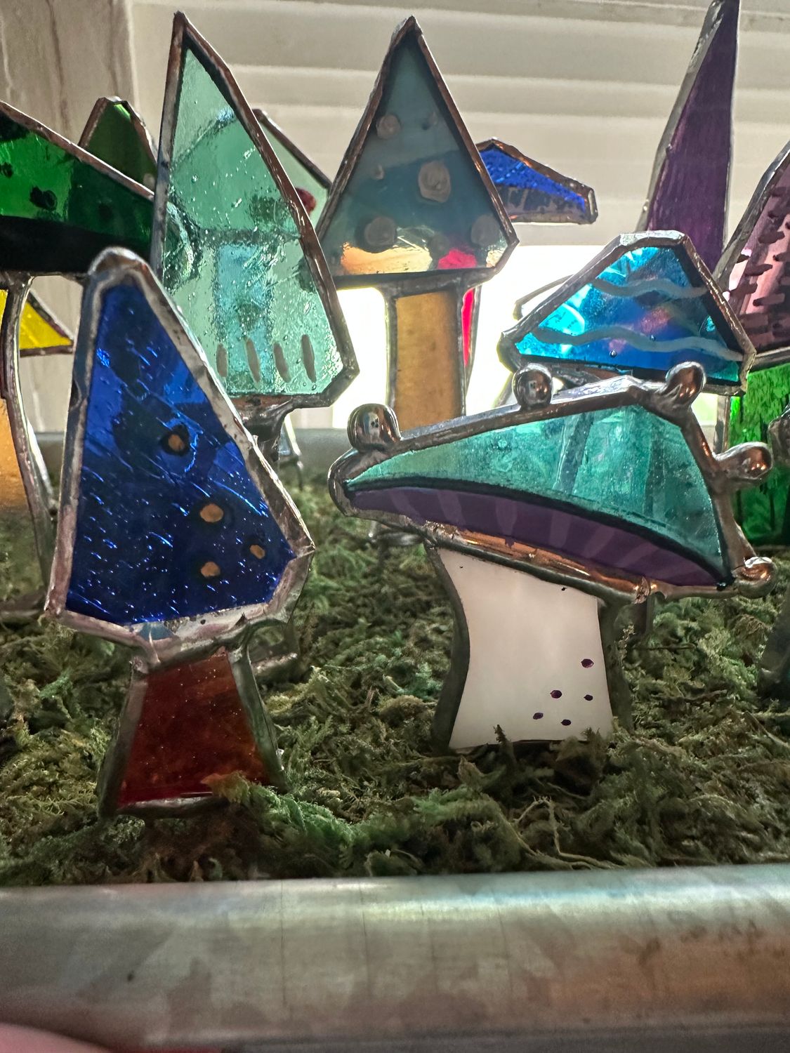 Mushroom Plant Stake
