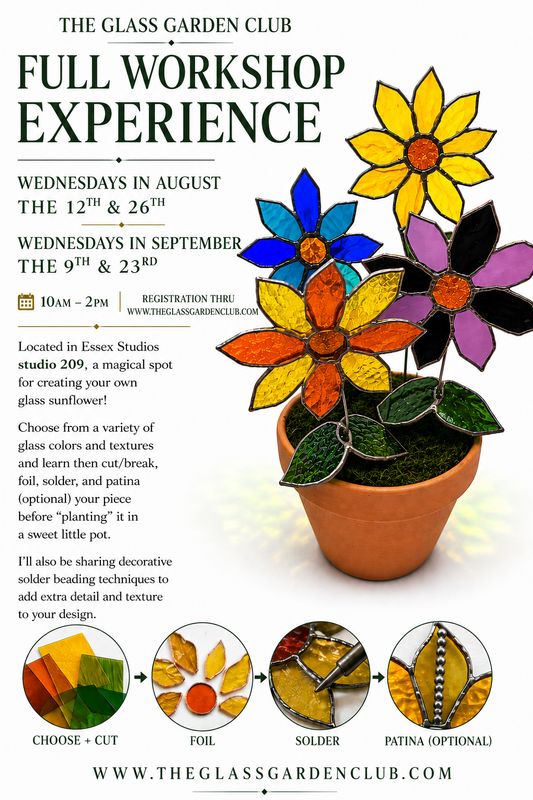 Sunflower Workshop Wednesday August 26th 10am-2pm