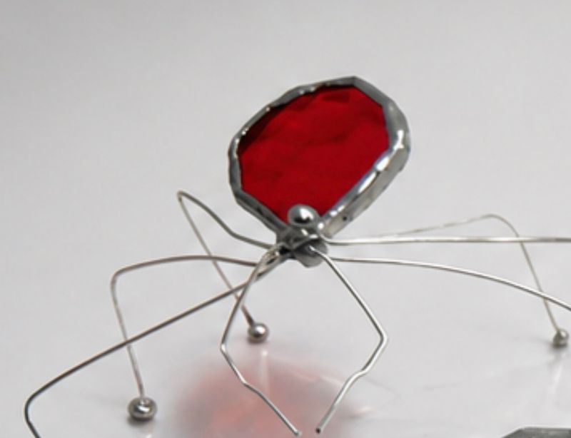 Spider - Transparent Red Spider - Transparent Red
