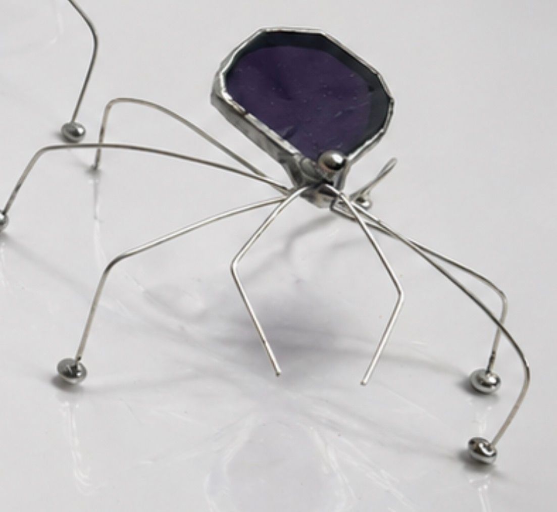 Spider- Transparent Dark Purple