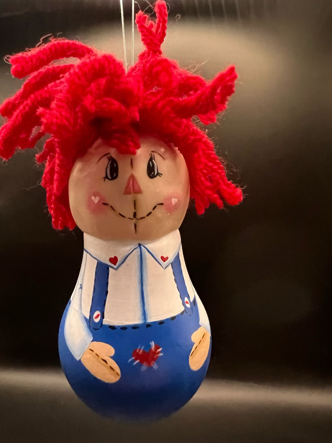 Raggedy Andy Christmas Ornament