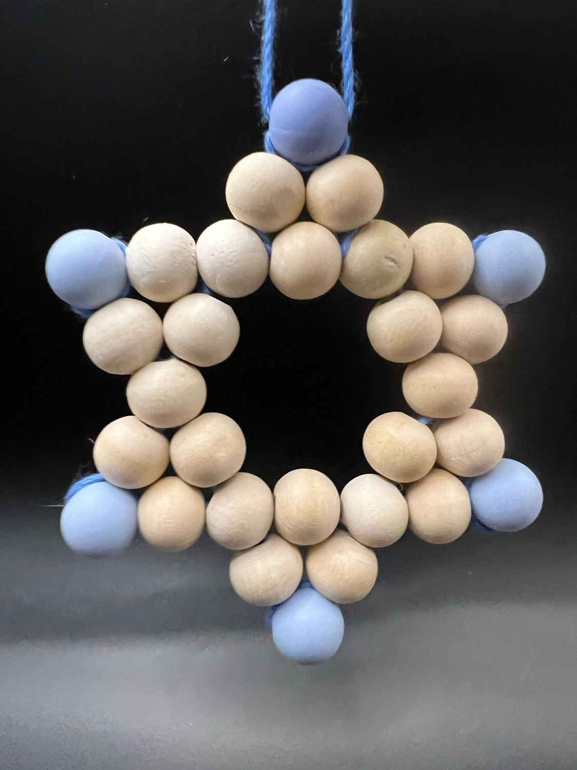 Beaded Star Ornament