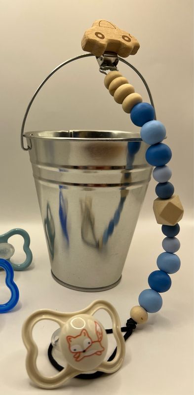Beaded Pacifier Clip