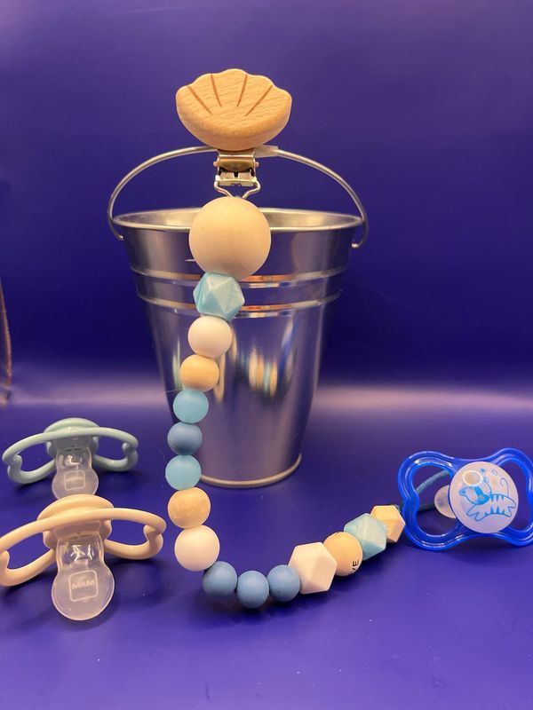 Beaded Pacifier Clip