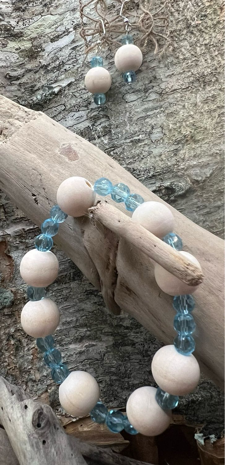 Bracelet and Earrings