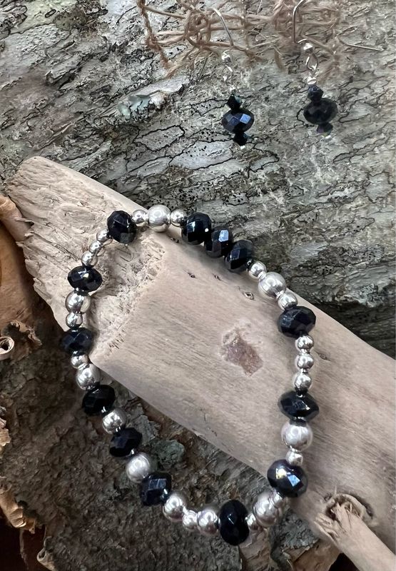Earrings and Bracelet