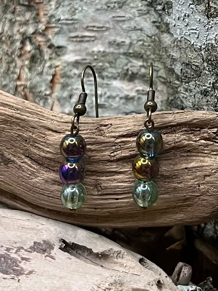 Glass Bubble Earrings