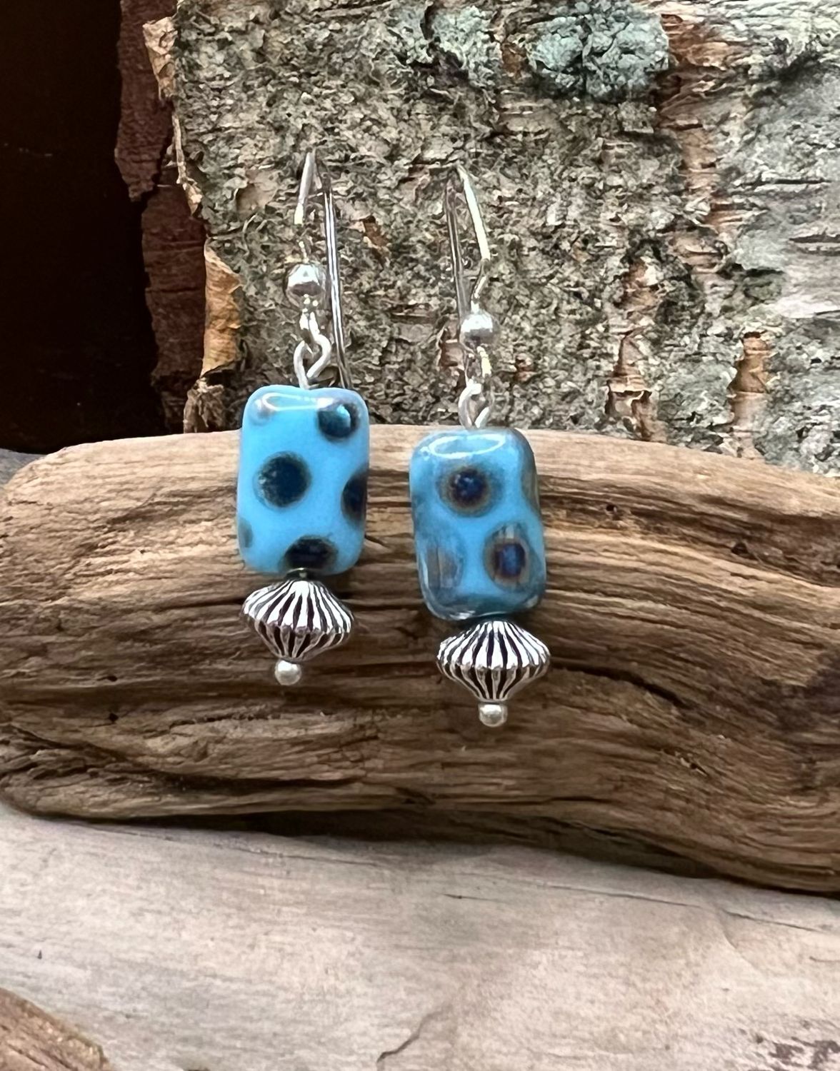Hand Beaded Earrings