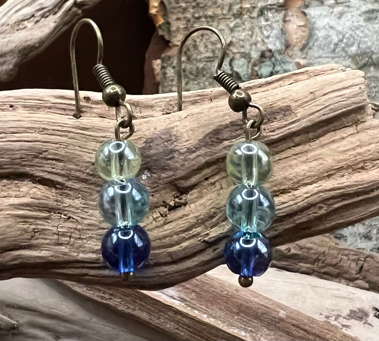 Glass Bubble Earrings