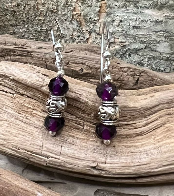 Hand Beaded Earrings