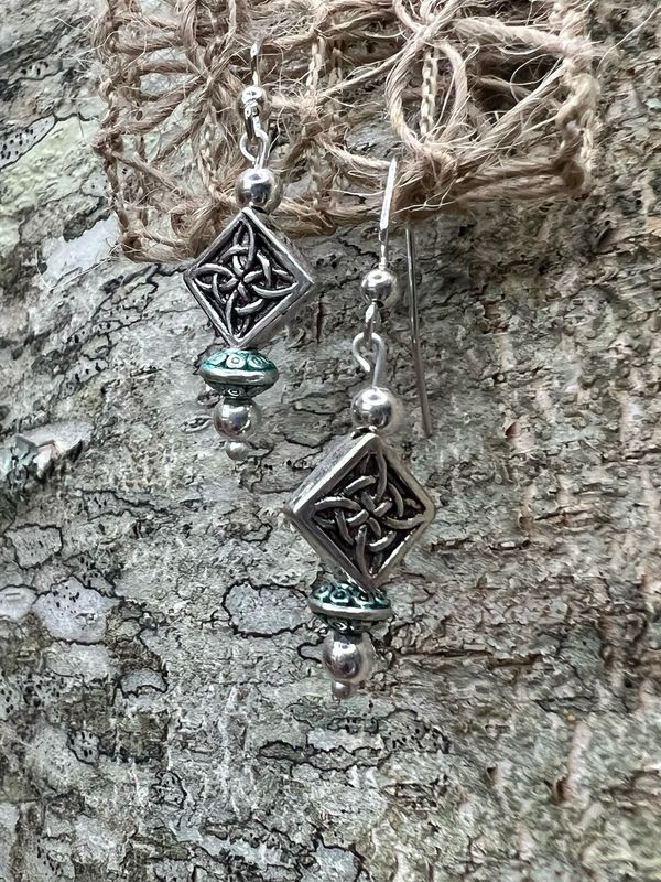 Hand Beaded Earrings