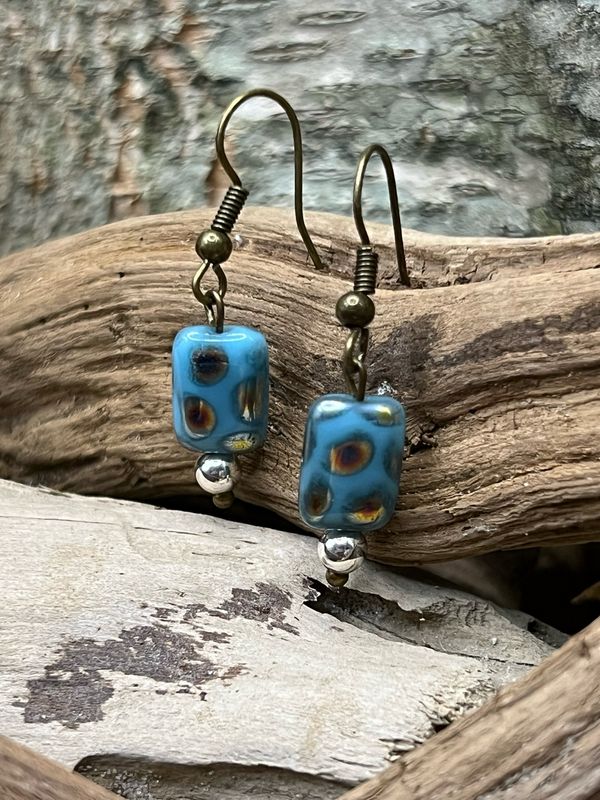 Hand Beaded Earrings