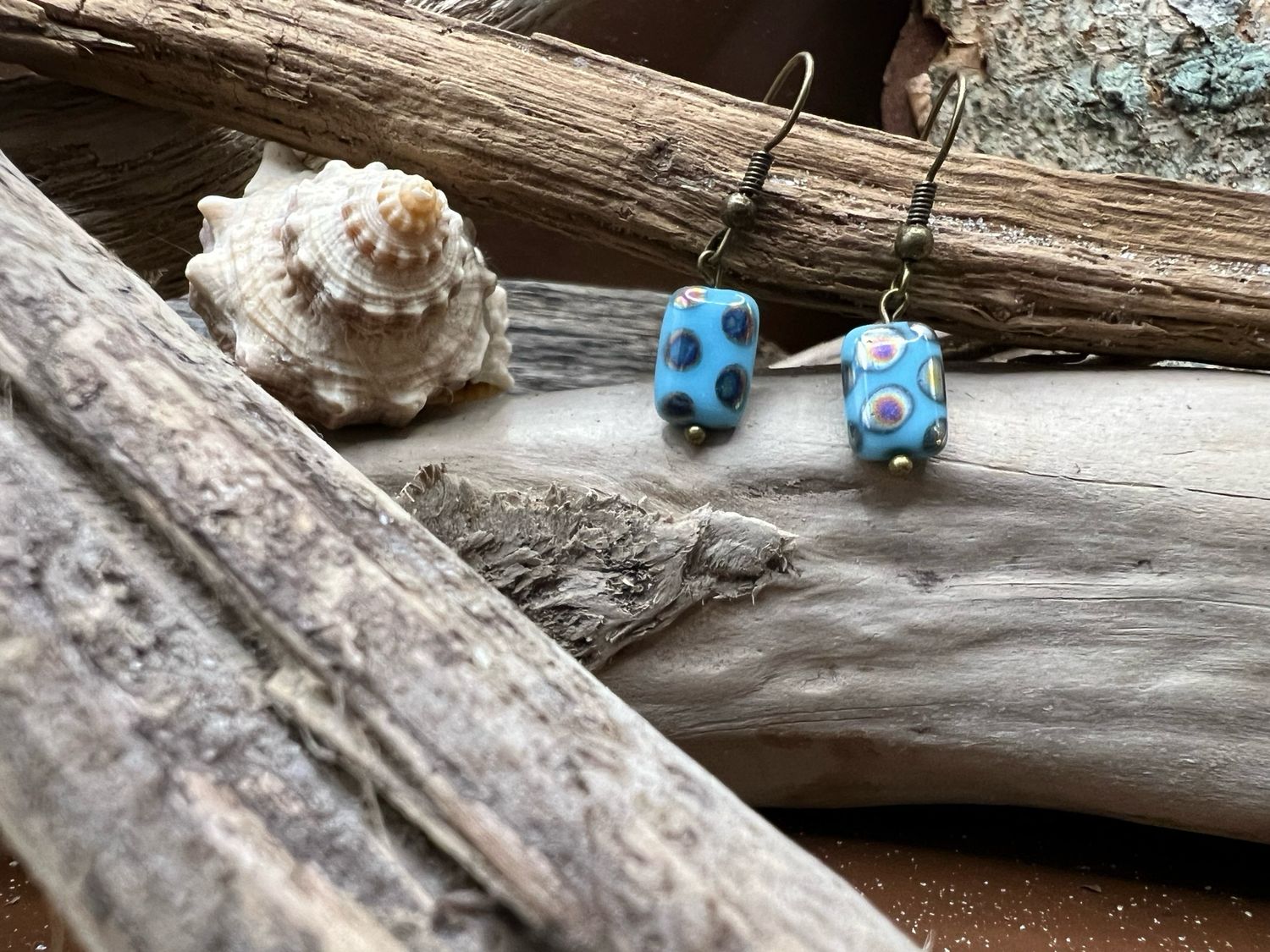 Hand Beaded Earrings