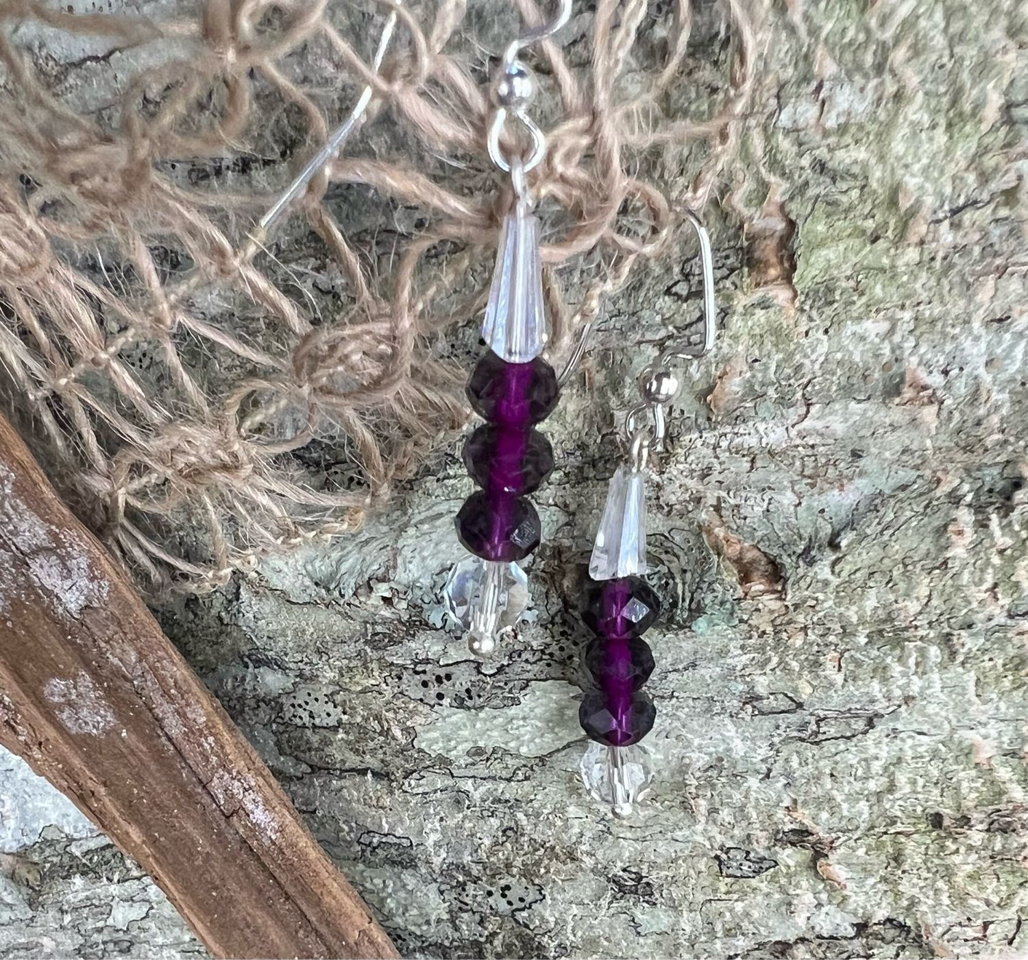 Hand Beaded Earrings