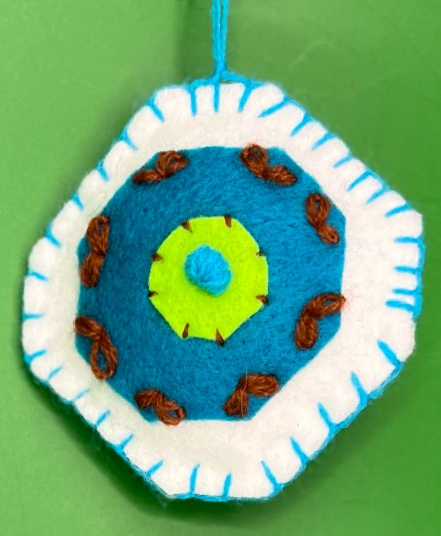 Hand Embroidery Ornament
