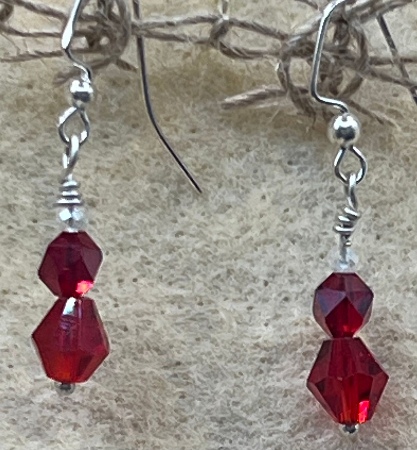Glass Bead Earrings