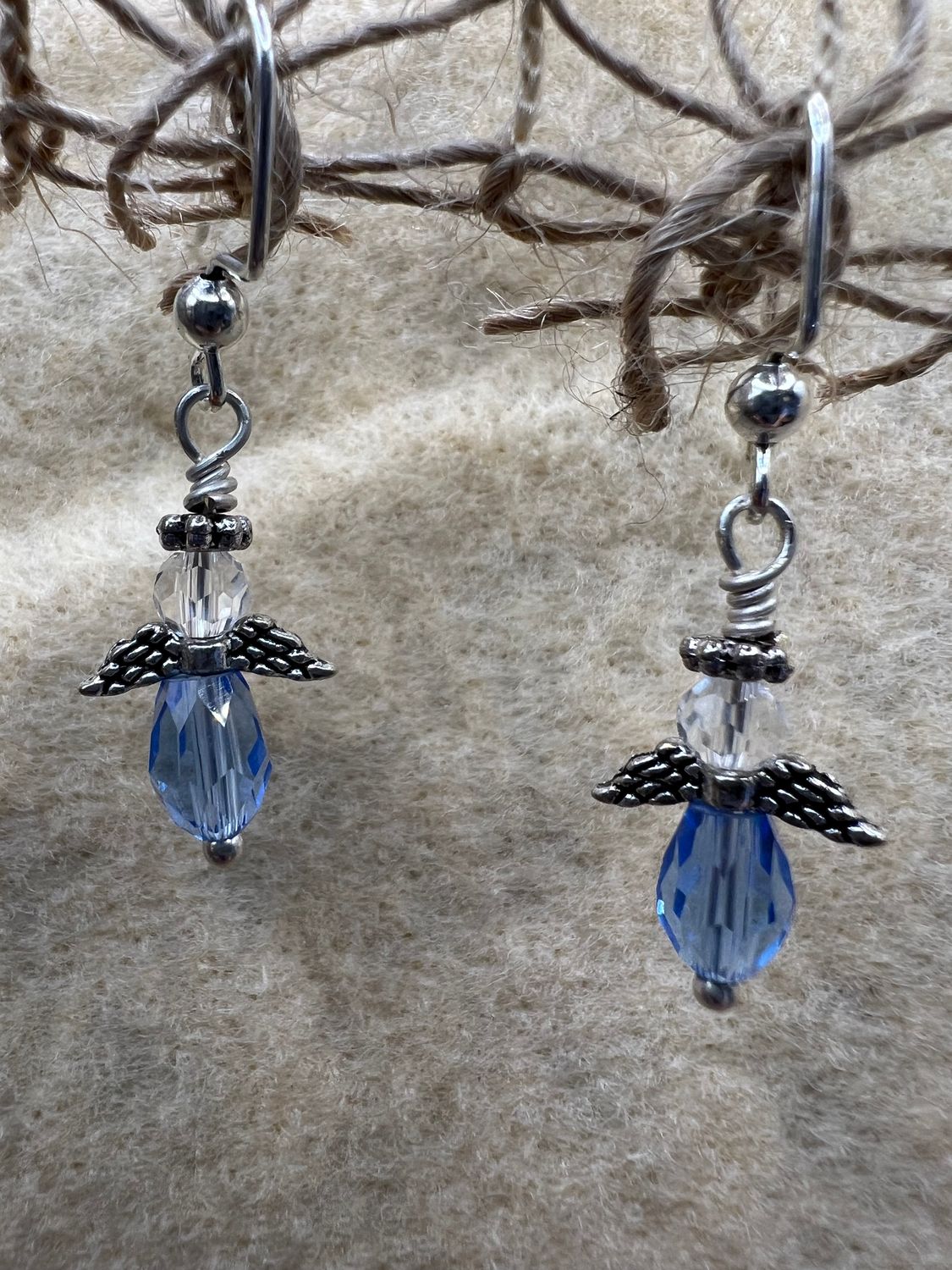 Blue Angel Earrings
