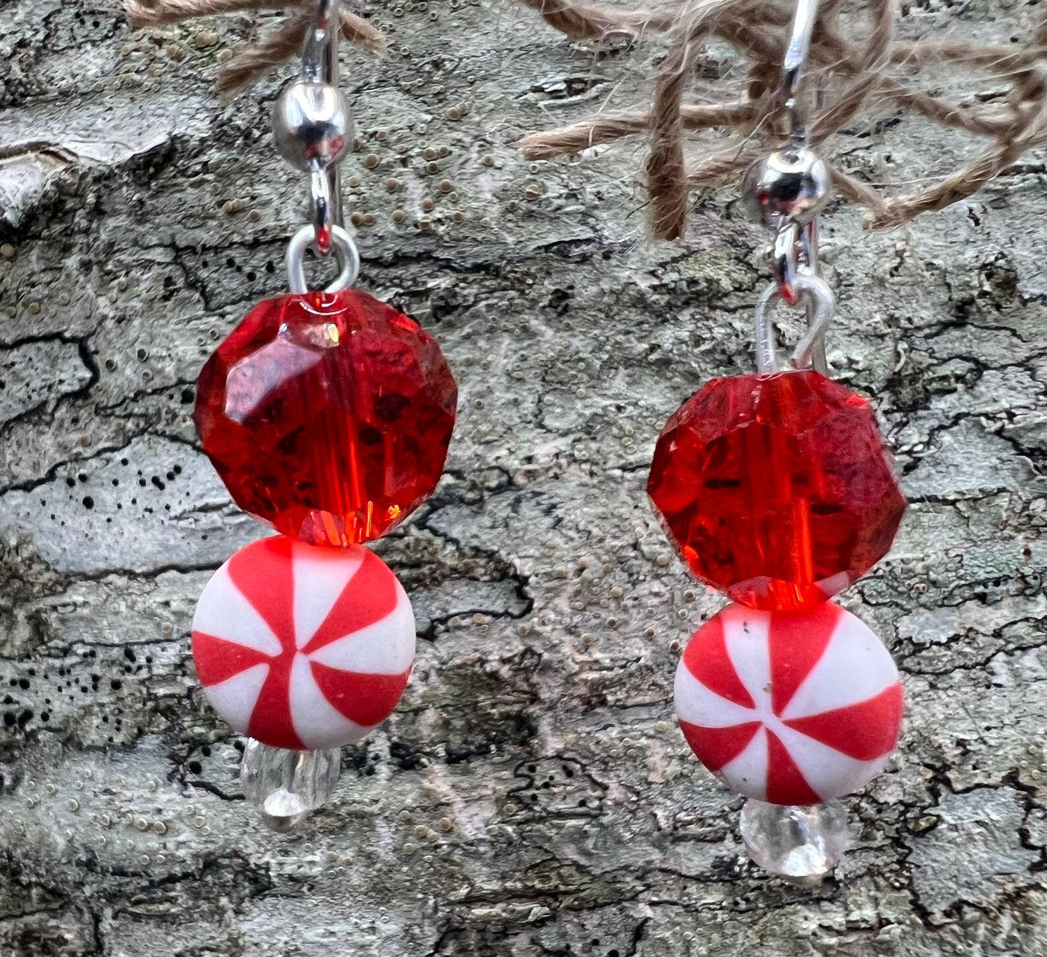 Christmas Beaded Earrings