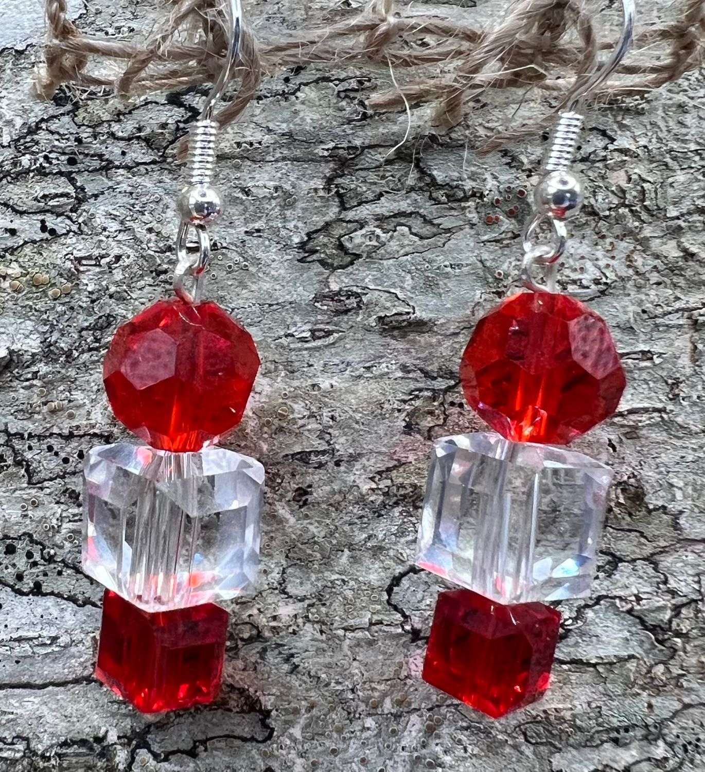 Glass Beaded Earrings