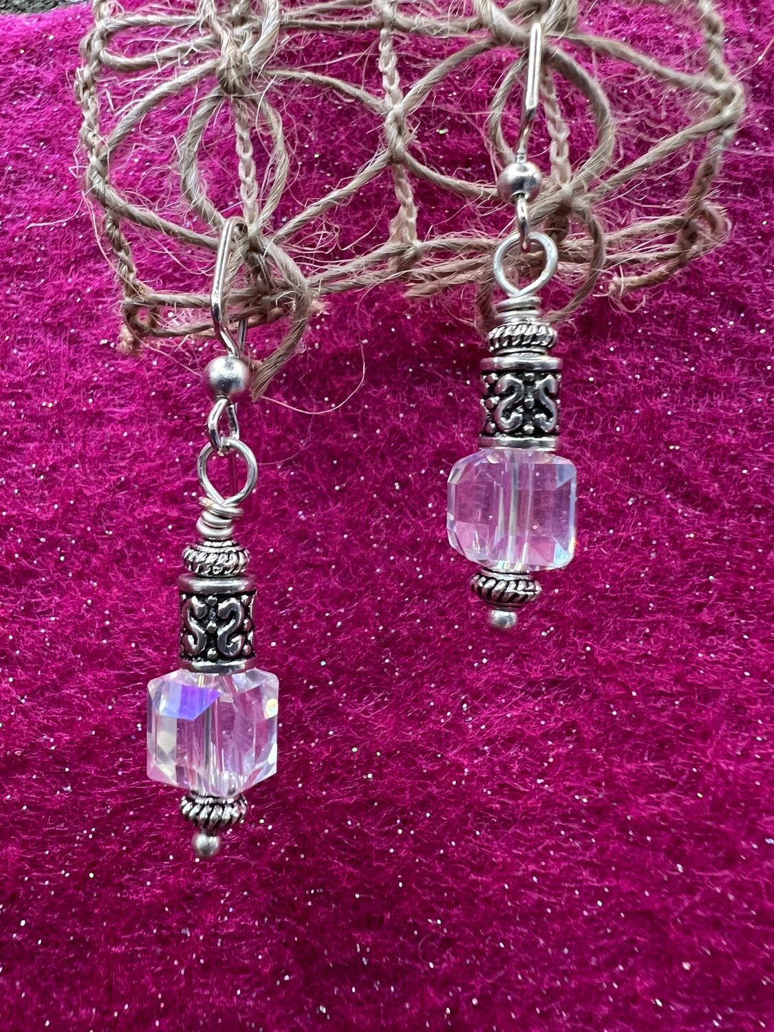 Hand Beaded Earrings