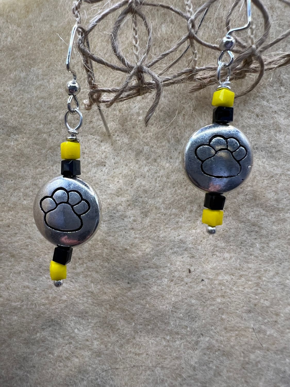 Paw Print Earrings