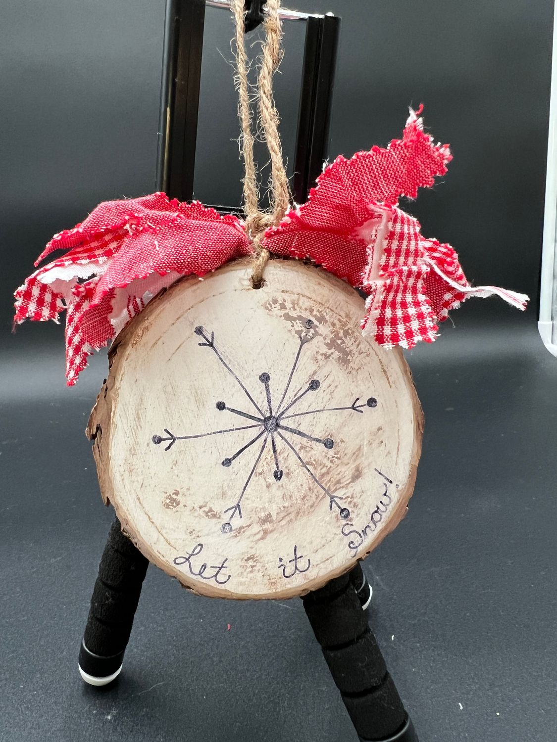 Antiqued Snowflake Ornament