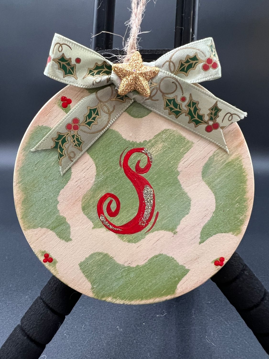 Hand painted Christmas Ornament