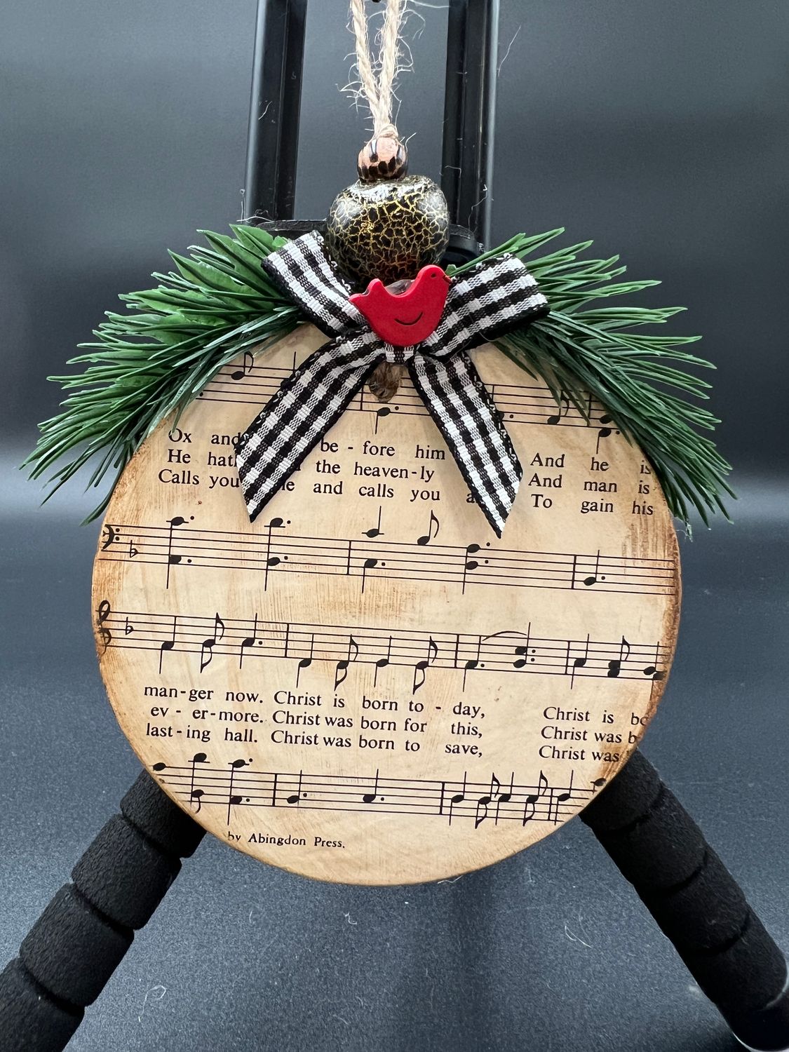 Hand painted Christmas Ornament