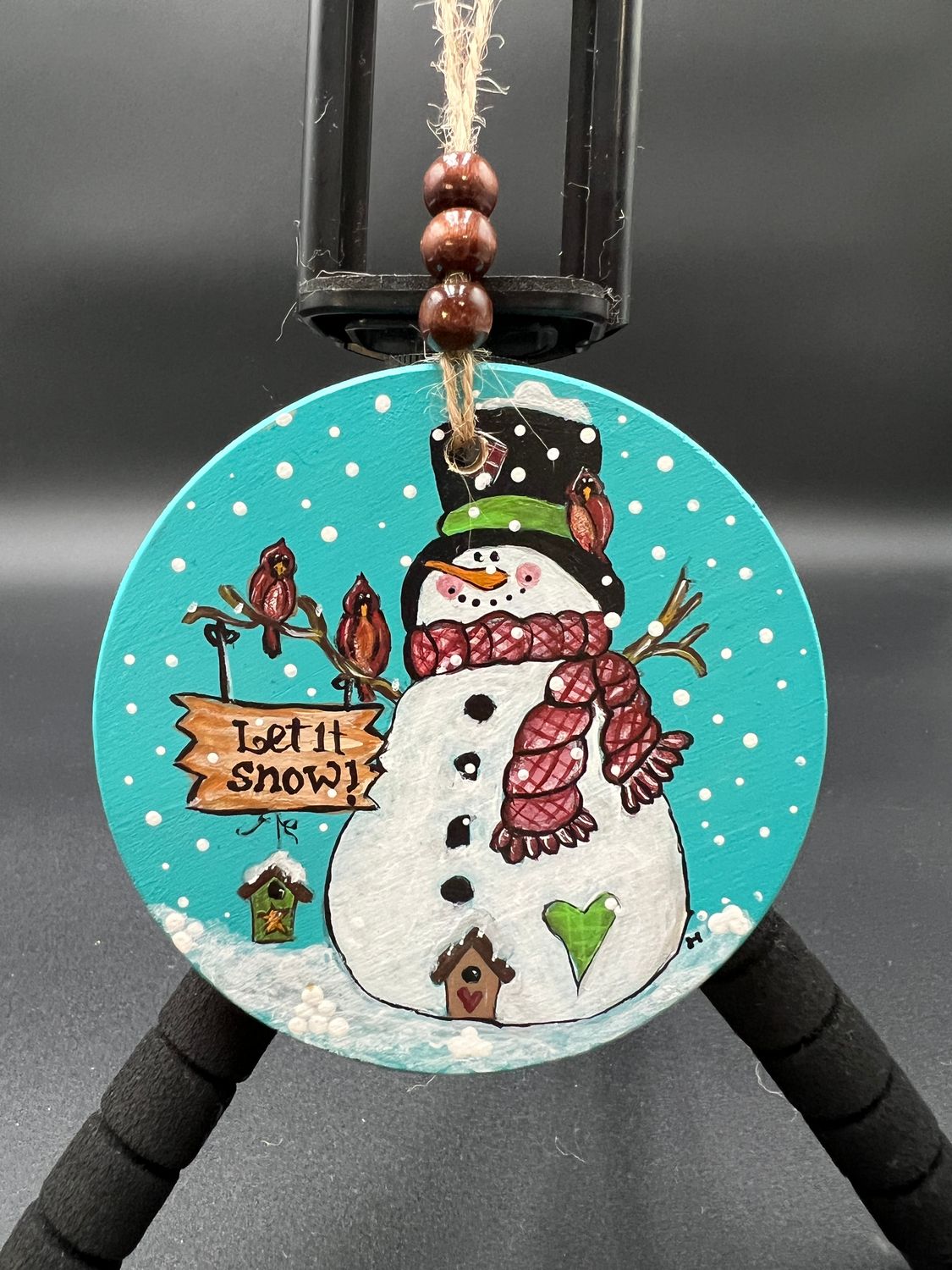 Hand painted Christmas Ornament