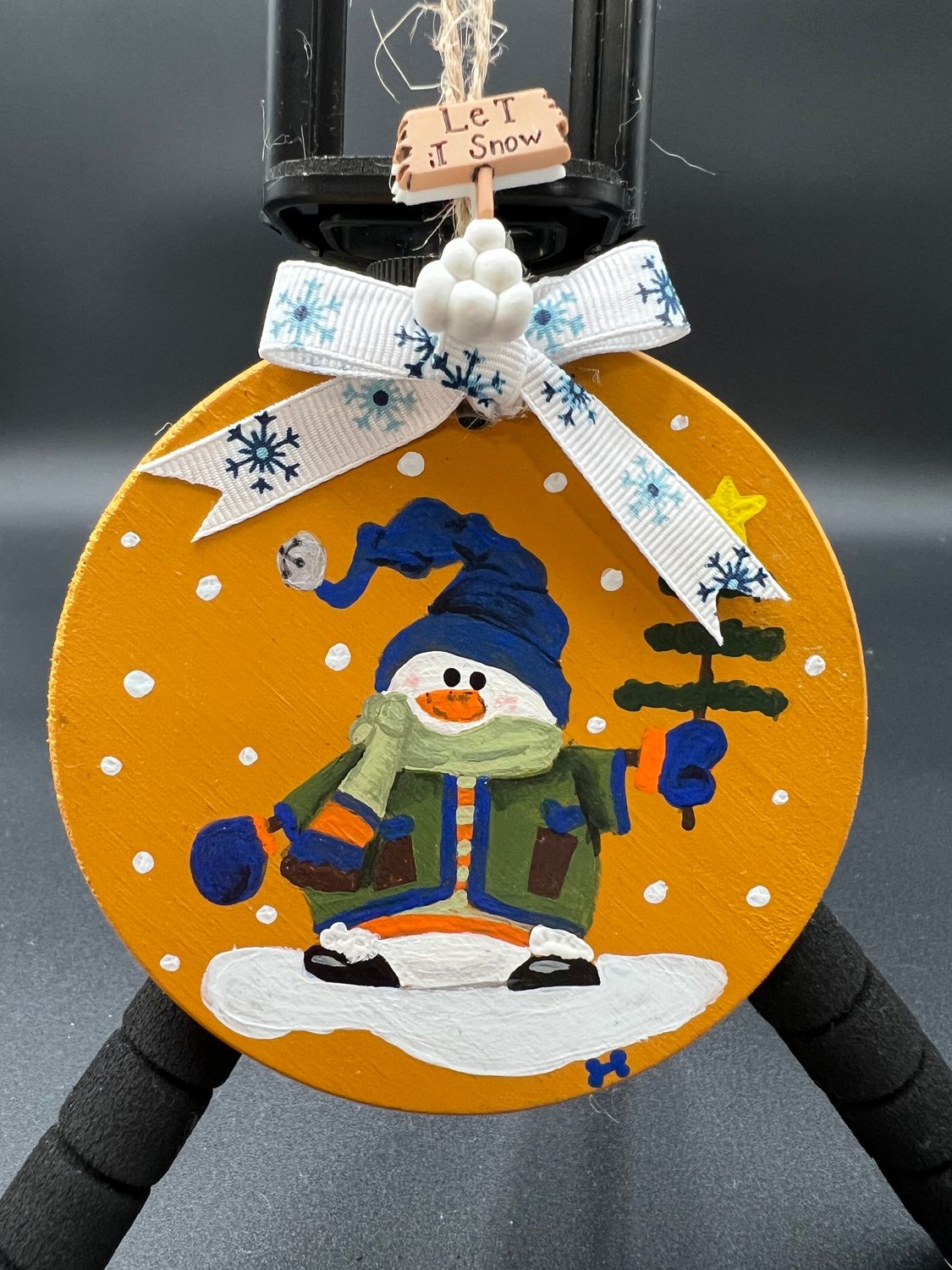 Hand painted Christmas Ornament