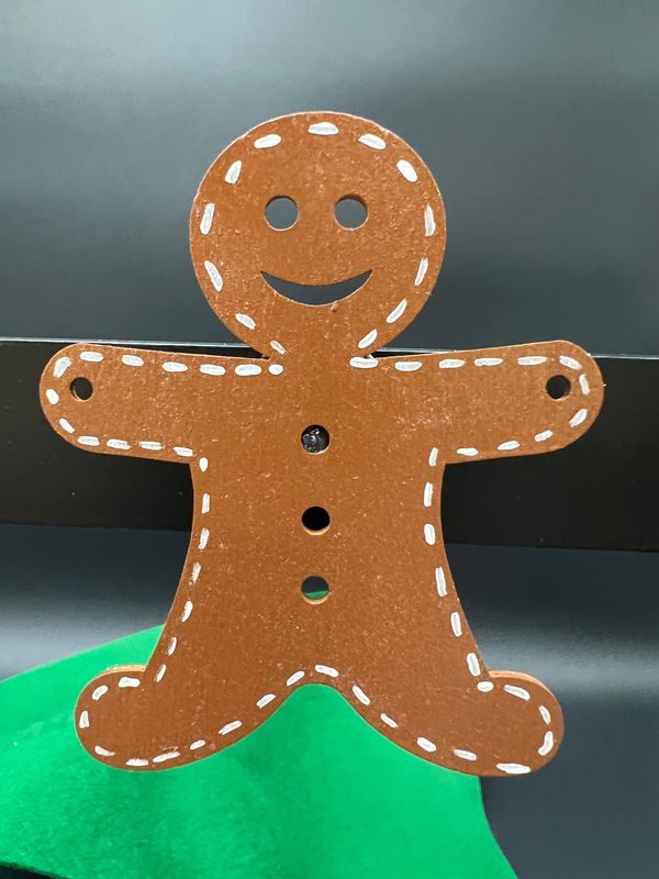 Gingerbread Man Magnet/ Ornament